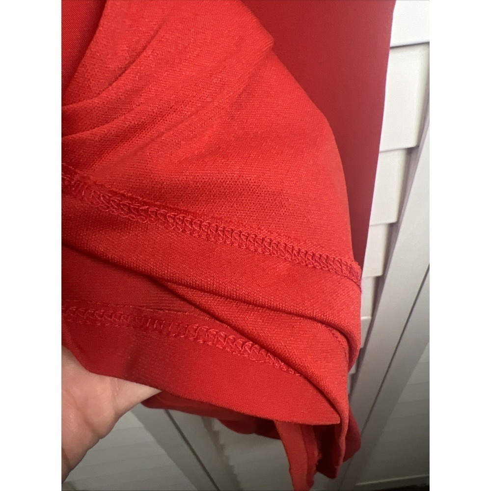 I.N.C. International Concepts Sleeveless Ruched Sheath Dress Size Large Red - Picture 7 of 11